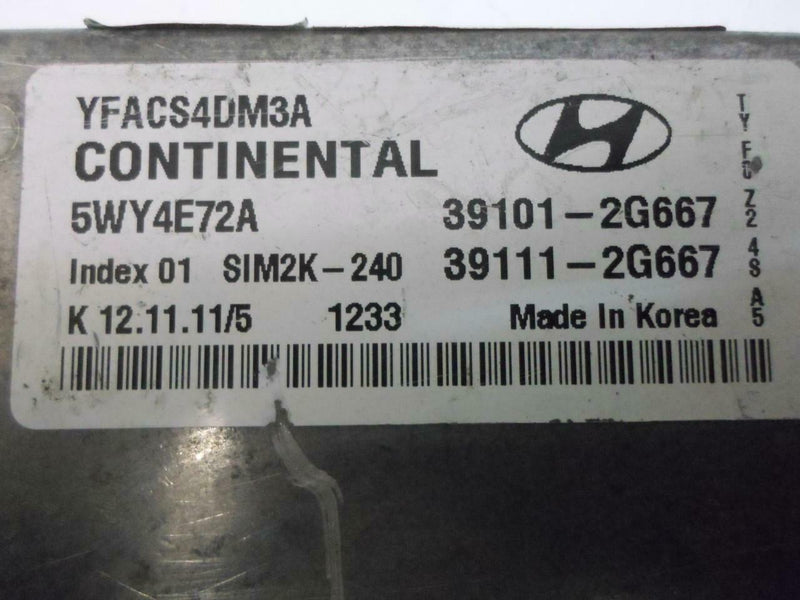 OEM Engine Computer for 2011, 2012, 2013, 2014 Hyundai Sonata – 39111-2G667