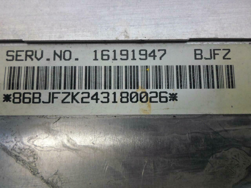 OEM Engine Computer Chevrolet Cavalier 1994 16191947 ECM PCM ECU