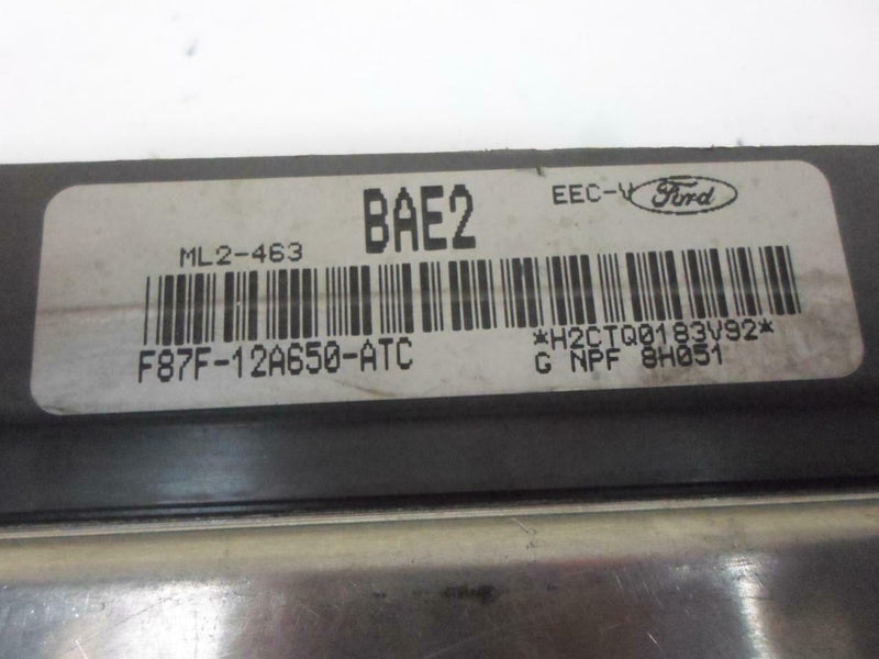 OEM Engine Computer Programmed/Updated Ford Explorer 1998 F87F-12A650-Atc Bae2 4.0L