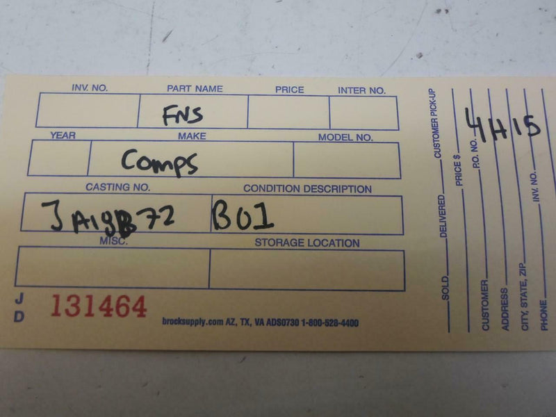 OEM Engine Computer Nissan 200Sx 1995 Ja18B72 B01 1.6L ECM PCM ECU