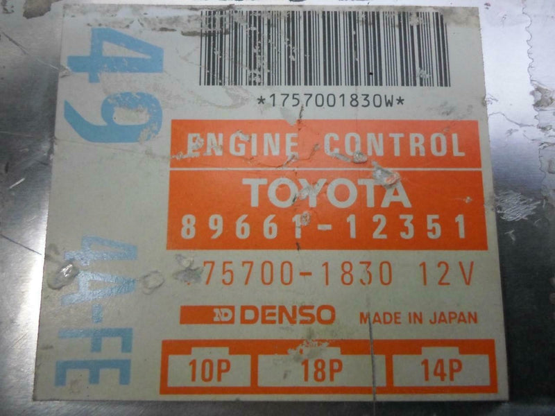 OEM Engine Computer Geo Prizm 1989 1990 89661-12351 PCM ECM ECU