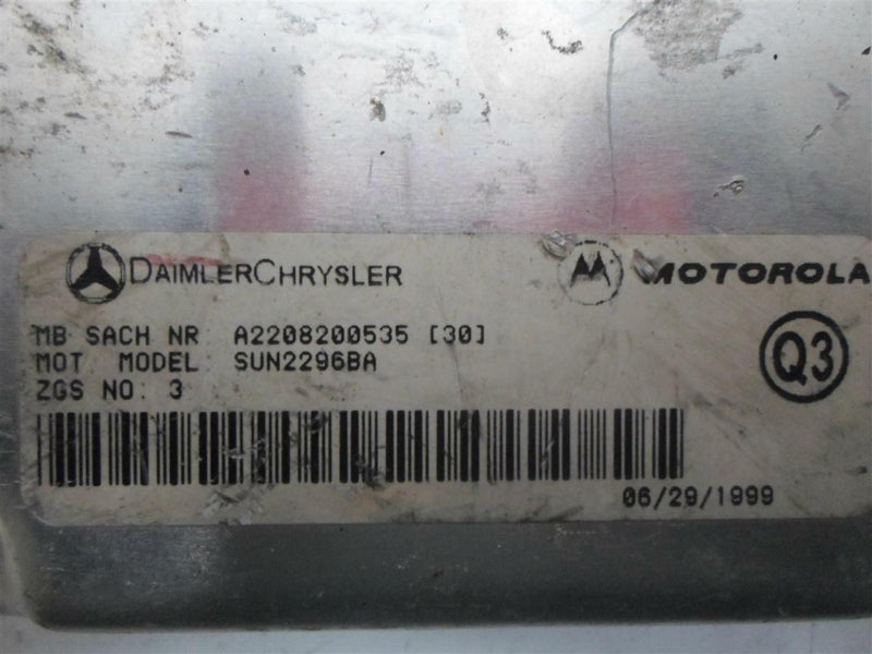 Communication Control Module for 2000 Mercedes-Benz S-Class – 220 820 0535