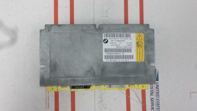Airbag Control Module BMW E65 7-Series 745I/760I 2002 2003 2004 65776922464