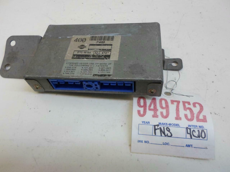 Transmission Control Module TCM TCU Nissan Altima 1995 1996 ETC-N400 A1 2.4L