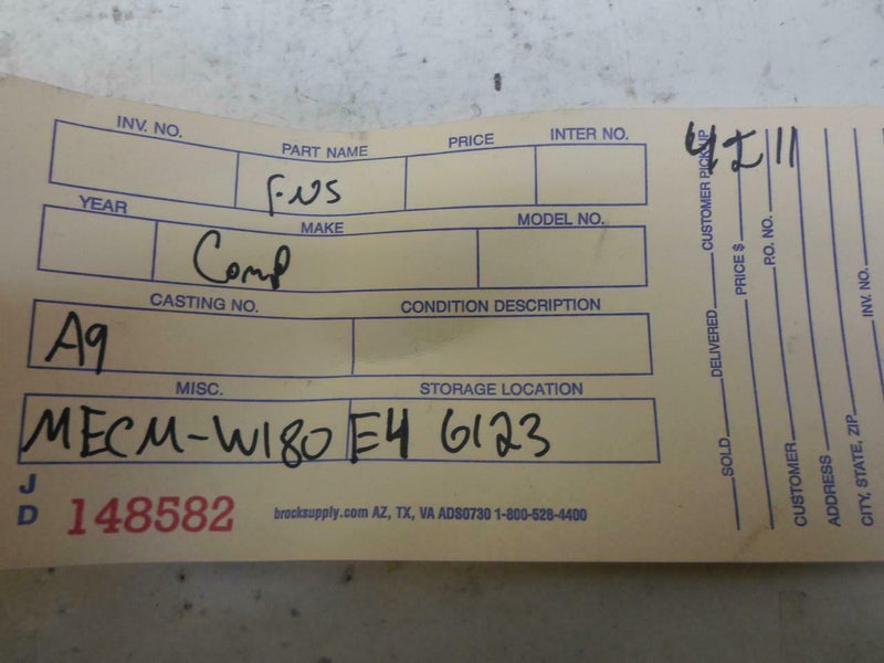 OEM Engine Computer Programmed Plug&Play Nissan Pathfinder 1996 MECM-W180 E4 At