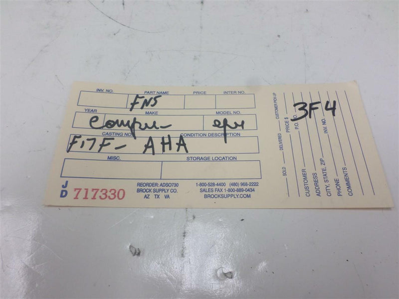 OEM Engine Computer Ford Explorer 1991 F17F-12A650-Aha U1J PCM ECM ECU