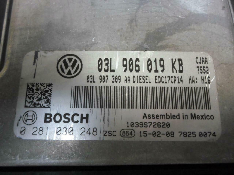 OEM Engine Computer Volkswagen Beetle 2013 2014 03L906019Kb ECM ECU PCM