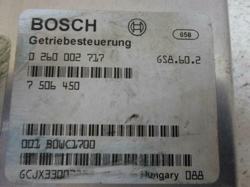 Transmission Control Module TCM TCU BMW 740I 1999 2000 2001 7506450