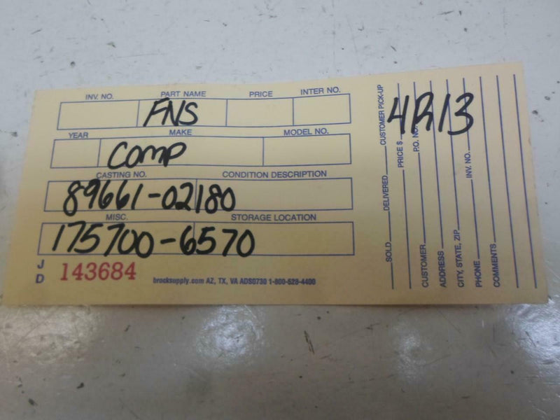 OEM Engine Computer Programmed Plug&Play Toyota Corolla 1995 89661-02180 ECM PCM