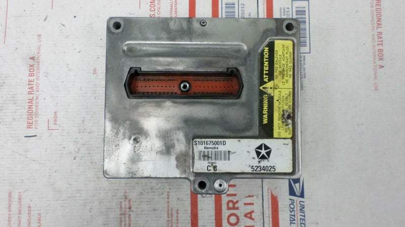 ABS Control Module Chrysler Town & Country 1991 1992 5234025 S101675001D