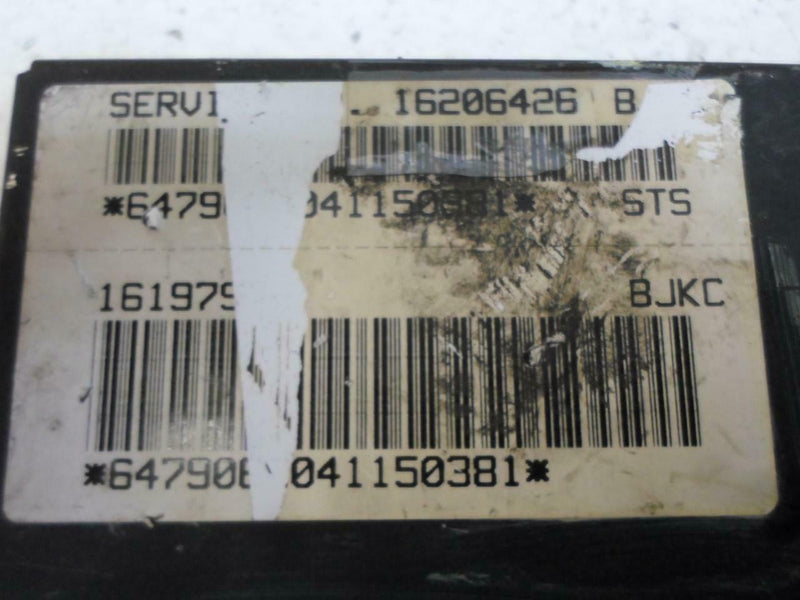 Suspension Control Module Cadillac Seville 1994 16206426