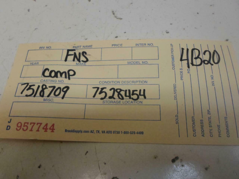 Transmission Control Module TCM TCU BMW E46 3-Series 325I 2003 7518709