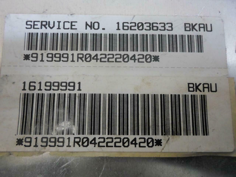 ABS Control Module Chevrolet Monte Carlo 1995 16203633