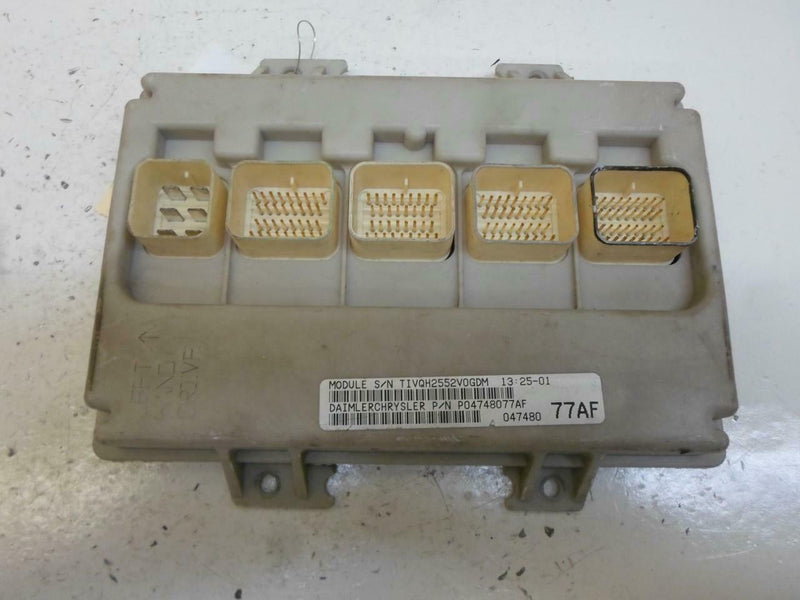 Body Control Module Chrysler Town & Country 2003 04748077Af BCM BCU