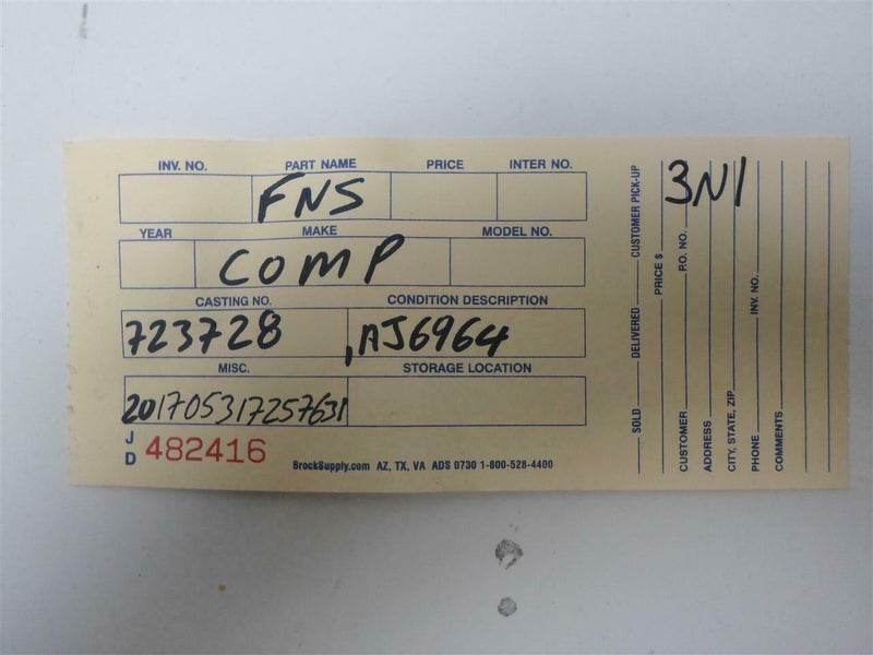 OEM Engine Computer Nissan Sentra 2002 72-3728 PCM ECM ECU