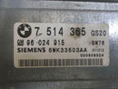 Transmission Control Module TCM TCU BMW E46 3-Series 325I 2002 7514365