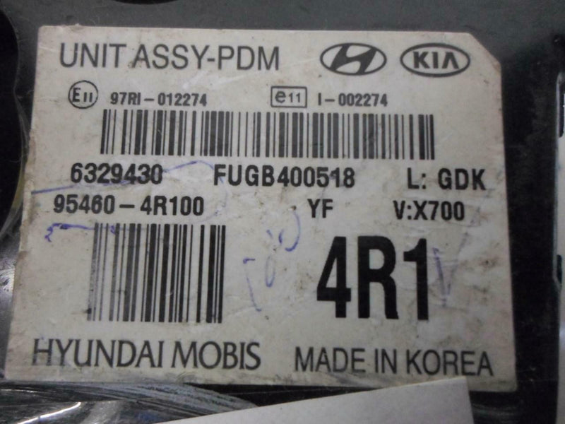 Power Supply Control Module Kia Optima 2011 2012 2013 95460-4R100