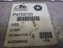 ABS Control Module Chrysler Concorde 1995 1996 1997 4759720