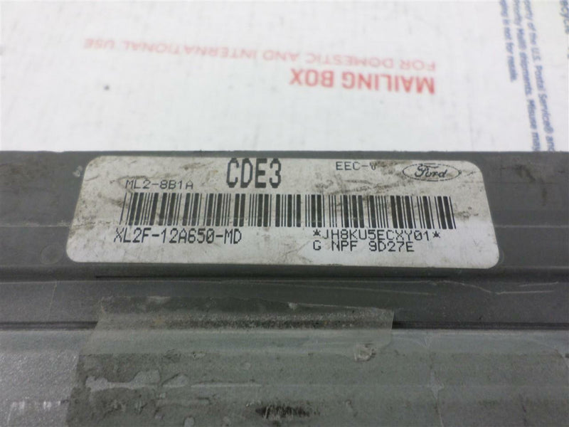 OEM Engine Computer Programmed/Flashed Ford Explorer 1999 Xl2F-12A650-Md Cde3