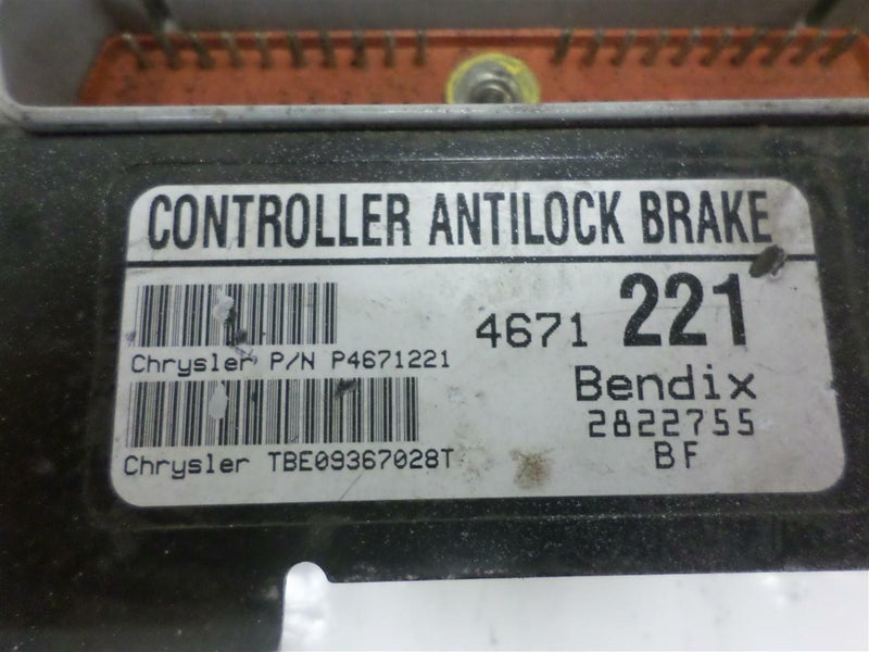 ABS Control Module Plymouth Breeze 1996 1997 P4671221 4671221