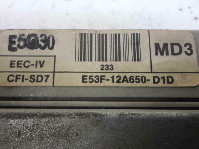 OEM Engine Computer for 1985, 1986 Ford Tempo – E53F-12A650-D1D