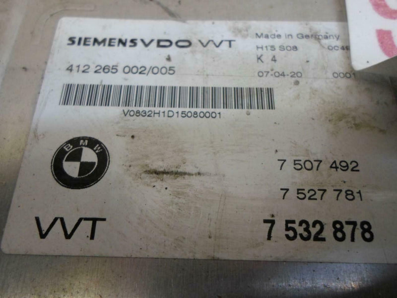 Valve Control Module BMW 545I 2004 2005 7532878