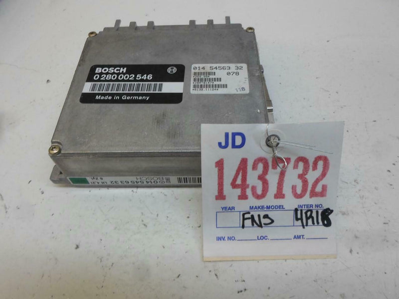 OEM Engine Computer Mercedes Benz 400E 1992 1993 0280002546 ECM ECU PCM