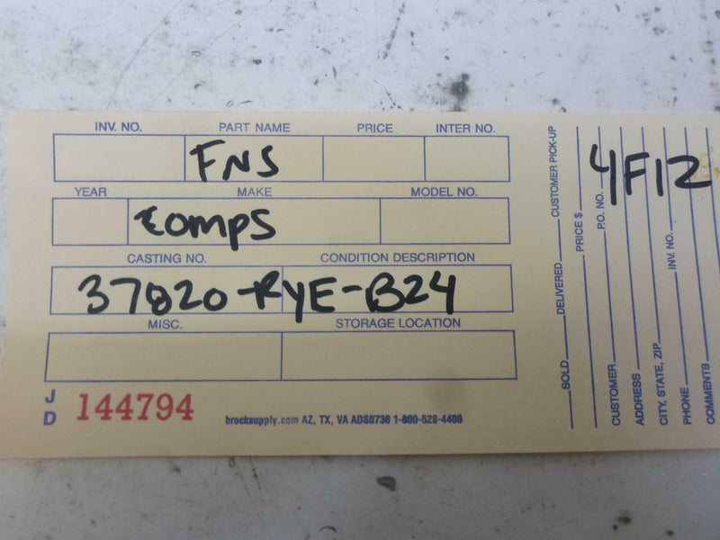 OEM Engine Computer Acura Mdx 2013 37820-Rye-B24 PCM ECM ECU