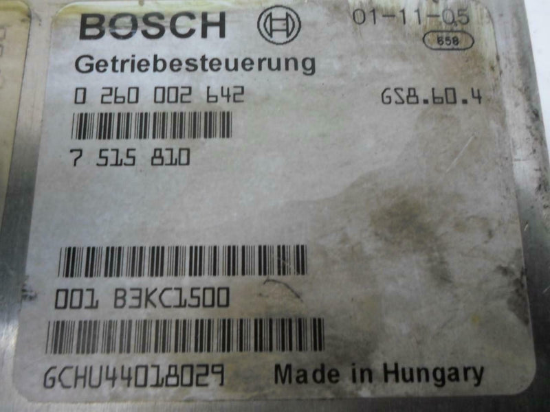 Transmission Control Module TCM TCU BMW 325I 2001 2002 2003 7515810 0260002642