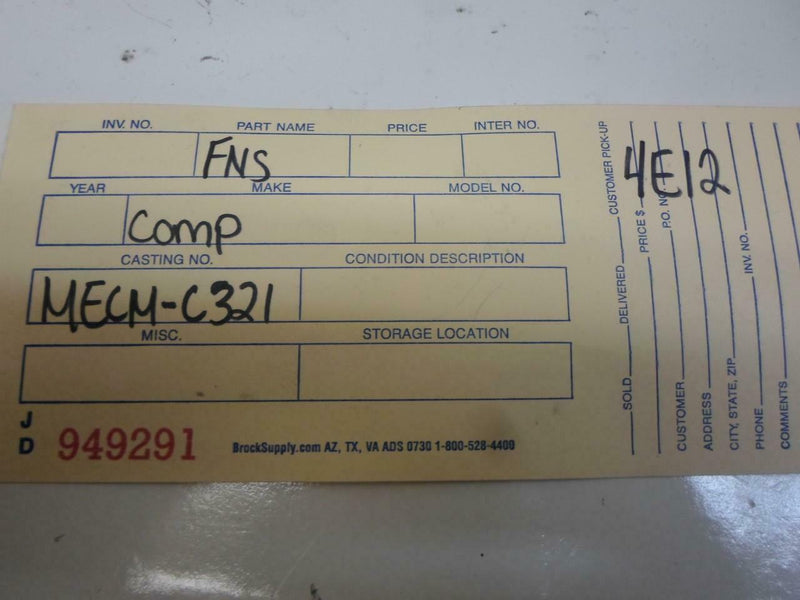 OEM Engine Computer Nissan Quest 1994 1995 Mecm-C321 A1 ECM PCM ECU
