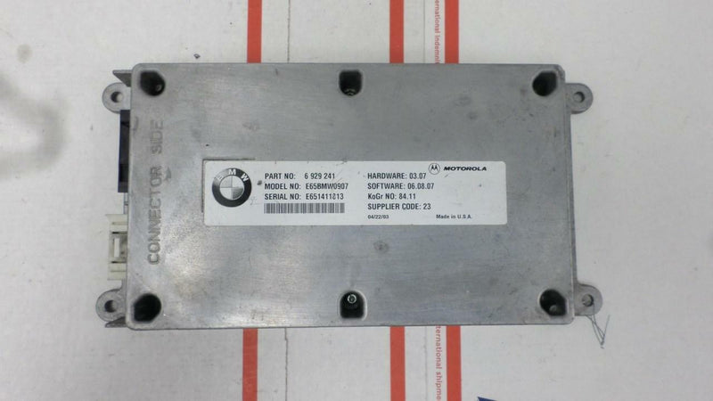 Phone Transmitter Receiver Module BMW E65 7-Series 745I 2003 2004 6929241