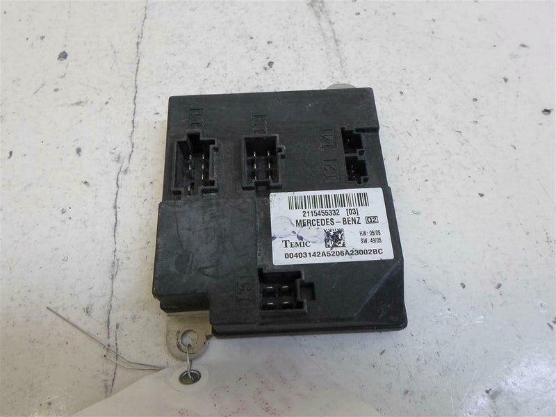 Signal Activation Body Control Module Mercedes-Benz E-Class 2007 2008 2115455332