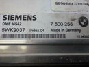OEM Engine Computer BMW 323I 1999 2000 7500255 ECM PCM ECU