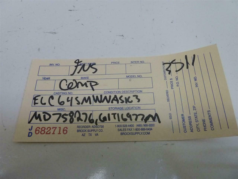 OEM Engine Computer Mitsubishi Expo 1995 Md758276 PCM ECM ECU