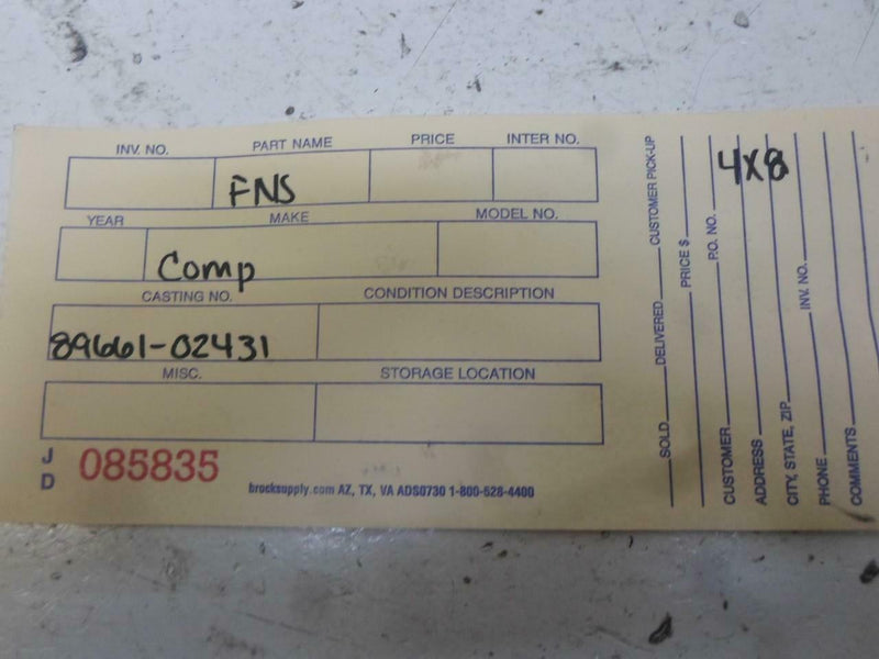 OEM Engine Computer Programmed Plug & Play Toyota Corolla 1998 89661-02431 AT PCM