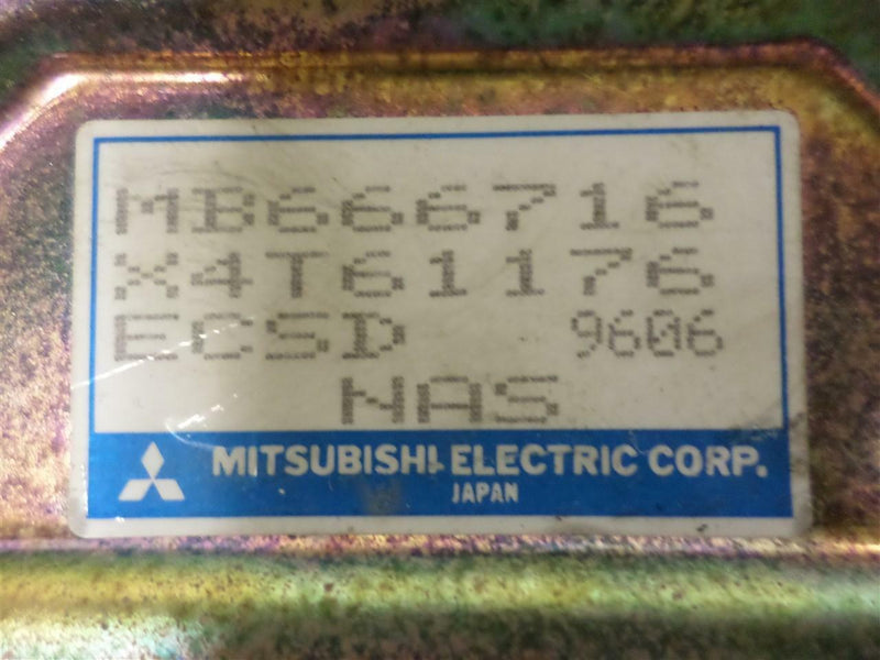 Suspension Control Module Mitsubishi Galant 1990 1991 1992 1993 Mb666716