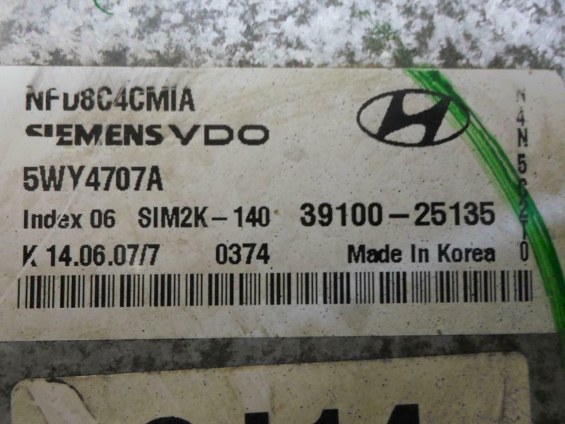 OEM Engine Computer Hyundai Sonata 2006 2007 2008 39100-25135 ECM PCM ECU