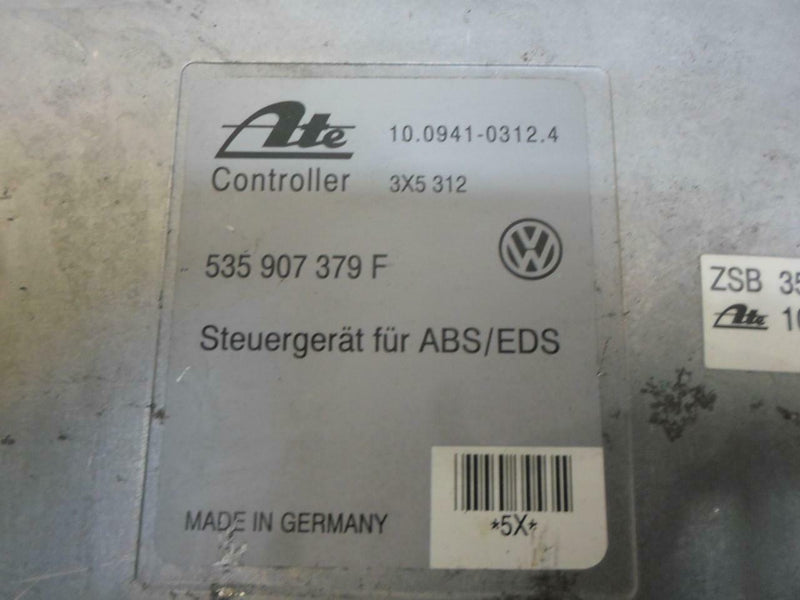 ABS Control Module Volkswagen Passat 1991 1992 1993 1994 535907379F