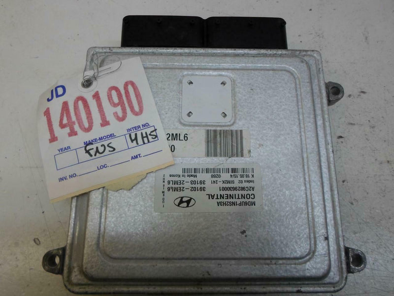 OEM Engine Computer Hyundai Elantra 2014 2015 2016 39102-2Eml6 ECM PCM ECU