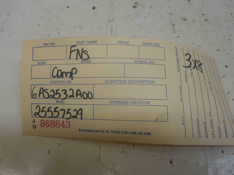 ABS Control Module Cadillac Deville 1991 1992 1993 25557529