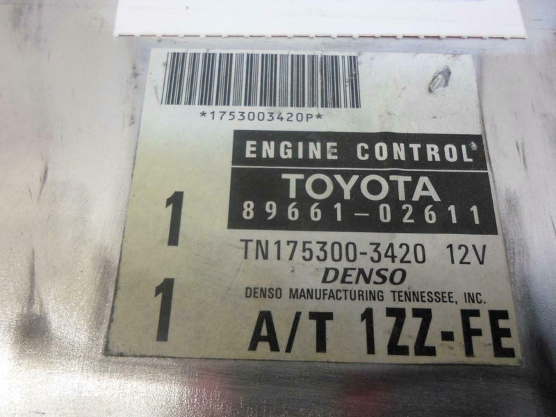 OEM Engine Computer Programmed Plug&Play Toyota Corolla 1999 2000 89661-02611 PCM