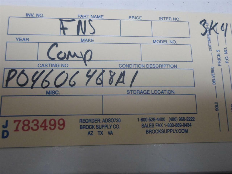 Transmission Control Module TCM TCU Chrysler Sebring 1998 04606468Ai