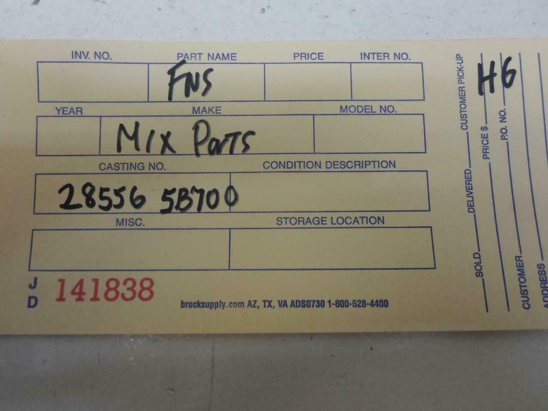 Airbag Control Module Nissan Altima 1996 1997 28556 5B700