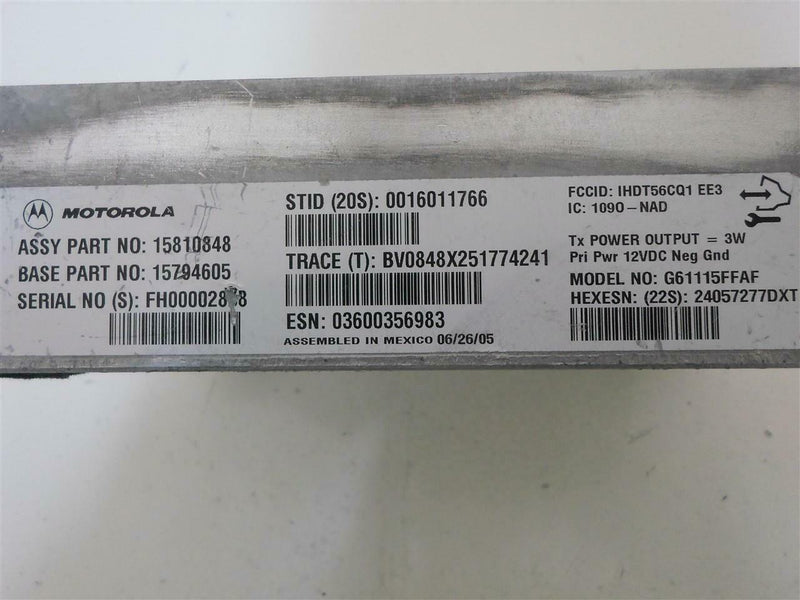 Communication Control Module for 2006, 2007, 2008 Cadillac STS – 15794605