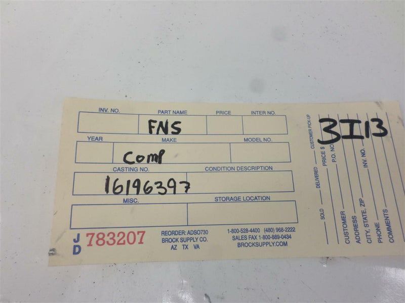 OEM Engine Computer Programmed Plug&Play Chevrolet Beretta 1994 1995 16196397 ECU
