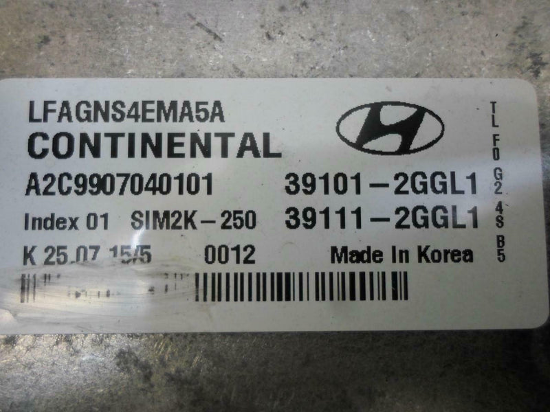 OEM Engine Computer Hyundai Sonata 2015 2016 39111-2Ggl1 39101-2Ggl1 PCM ECM ECU