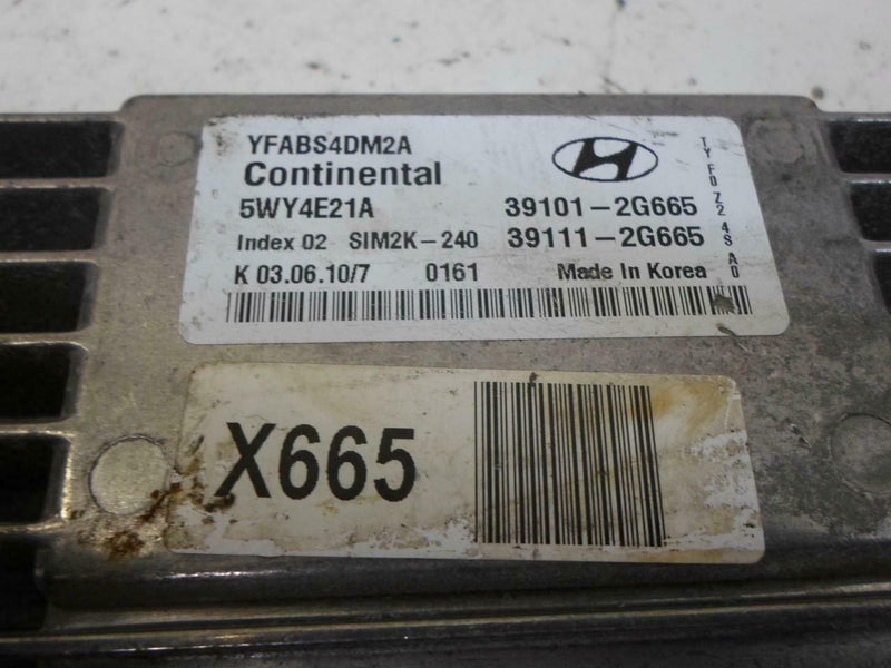 OEM Engine Computer Hyundai Sonata 2011 39111-2G665 PCM ECM ECU