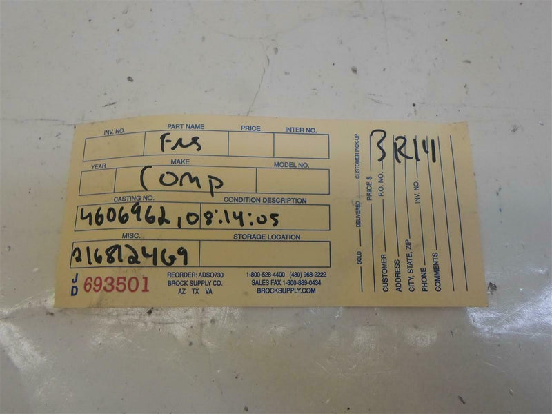 Transmission Control Module TCM TCU Chrysler Sebring 1999 04606962Ac