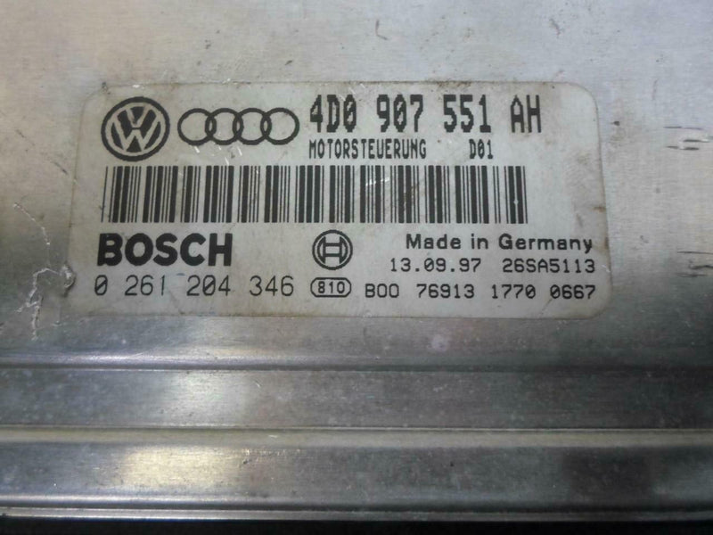OEM Engine Computer Programmed Plug&Play Audi A4 1999 2000 2001 2002 4D0907551Ah