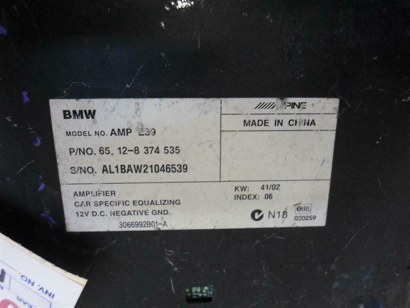 OEM Amp Amplifier BMW 5-Series 525I 1997 1998 1999 2000 2001 2002 65. 12-8 374 535